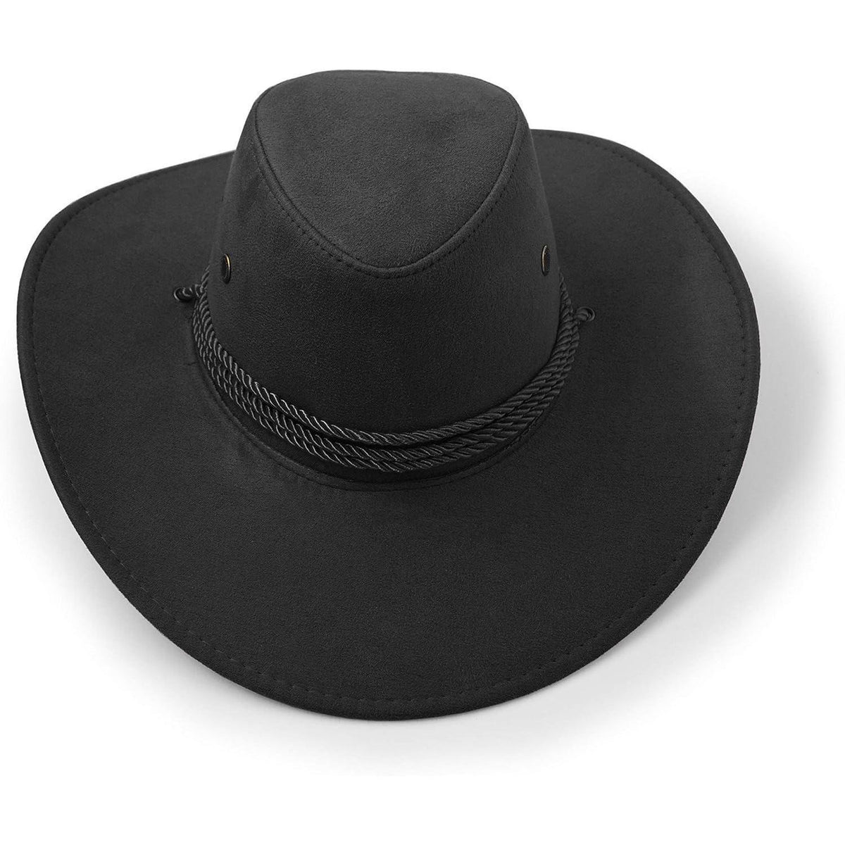 Cowboyhut aus Kunstleder – Sonnenschutz für Outdoor-Abenteuer