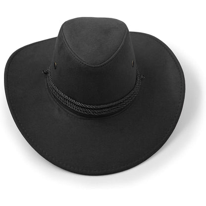 Cowboyhut aus Kunstleder – Sonnenschutz für Outdoor-Abenteuer