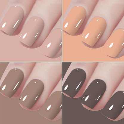 48x Gellack Set – 45 Farben + Base & Top Coat