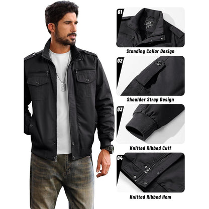 Herren Fleecejacke Winterjacke Warm & Funktional | Outdoor & Alltag