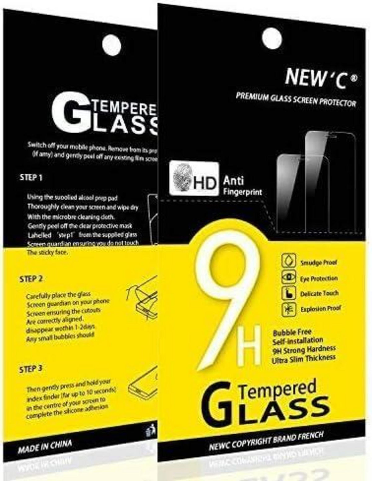 Panzer Schutz Glas Xiaomi Mi 9T Pro 2 Stück 9H Härte Ultra-klar