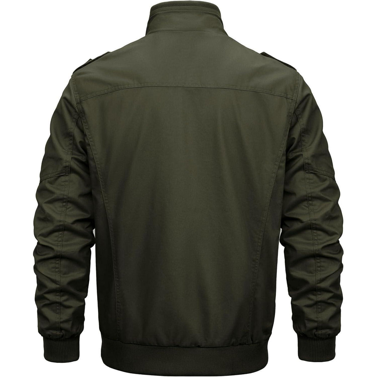 Herren Winterjacke warm gefüttert mit Taschen, Armeegrün
