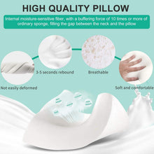 Memory Foam Nackenstützkissen Waschbar Abnehmbar