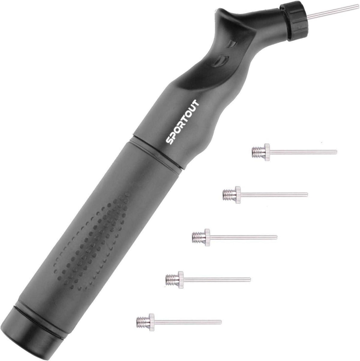 Dual-Action Ballpumpe mit 5 Ersatznadeln, handlich und effektiv