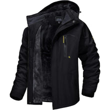 Herren Winter Skijacke Fleece Softshelljacke Wasserdicht 3XL