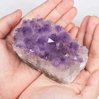 Amethyst Druse XXL Schmuckstein mit Geschenktüte