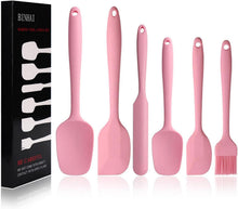 Silikon Spatel Set Antihaft 6-teilig Backen Kochen Mischen