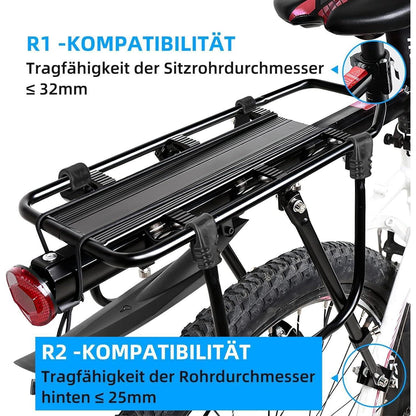 Fahrrad Gepäckträger Set 24-29 Zoll Universal