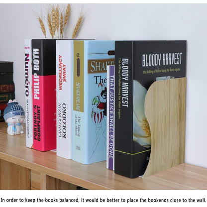 Qualsen Buchstütze Verstellbar Metall Kinder Bücherhalter