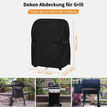 Dokon Grill Abdeckung 600D Oxford Gewebe Wetterfest