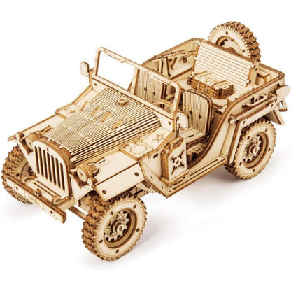 3D Puzzle Holzmodell Dampflokomotive - DIY Geschenk für
