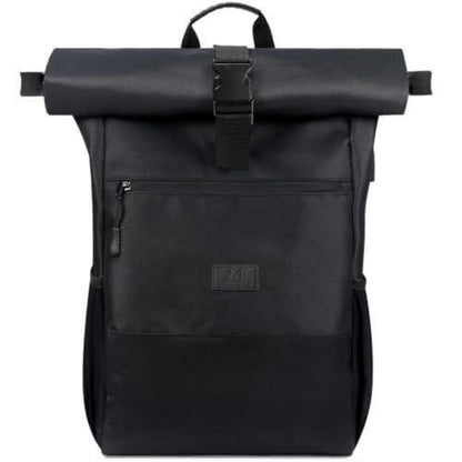 17 Zoll Laptop Rucksack Rolltop – Schwarz, Vielseitig & Komfortabel
