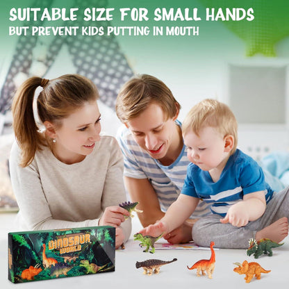 Dinosaurier Mini Spielzeugset 3+ Jahre Pädagogisch