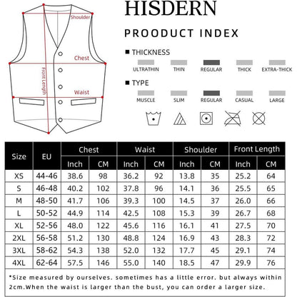 Herren Weste Baumwolle Einfarbig Burgund XL