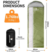 Ultraleichter Schlafsack für Erwachsene & Kinder 4