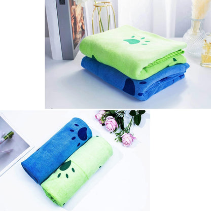 Großes Hundehandtuch Microfiber 2er-Pack 140x70cm