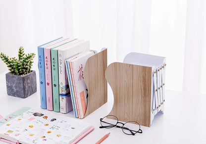 Qualsen Verstellbare Metall Buchstütze für Bücherregal