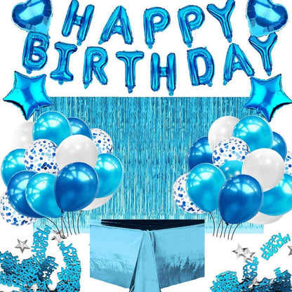 iZoeL Geburtstagsdeko: Happy Birthday Jungen Mann Party Set