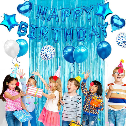 iZoeL Geburtstagsdeko: Happy Birthday Jungen Mann Party Set