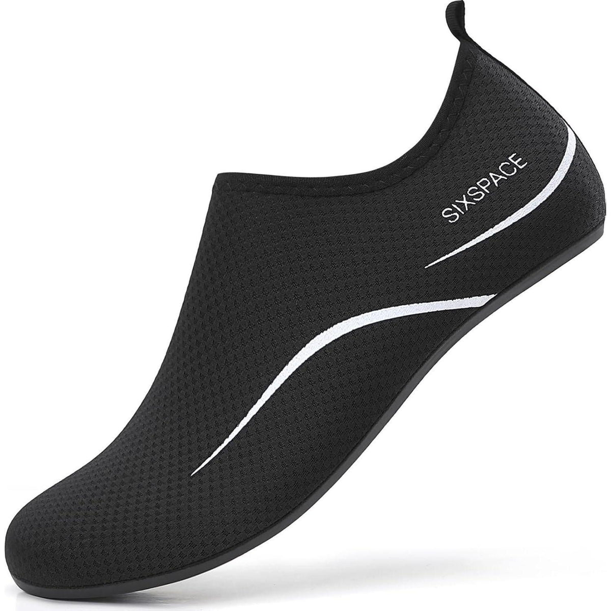 Badeschuhe Wasserschuhe Schnell Trocknend Herren Damen Schwarz