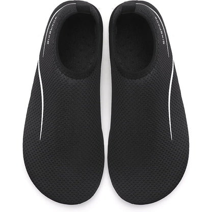 Badeschuhe Wasserschuhe Schnell Trocknend Herren Damen Schwarz