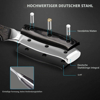 Filetiermesser 15 cm – Scharfes Ausbeinmesser für Fisch & Fleisch