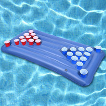 Aufblasbare Pool Beer Pong Luftmatratze 155x76x13cm mit