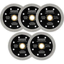 Diamant Trennscheiben 5er Set 105mm Mesh Turbo für Fliesen Marmor