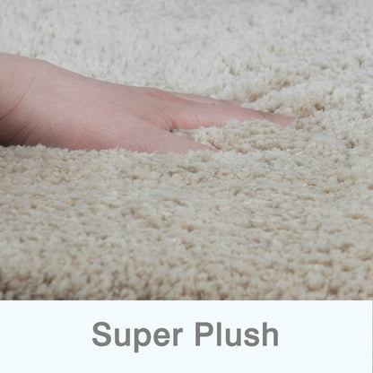 Rutschfester Badteppich 80x150 cm – Weiche Mikrofasern, Beige