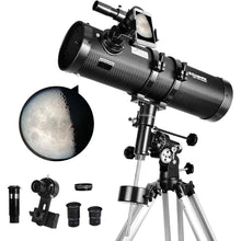 Teleskop 130EQ Newton-Reflektor für Astronomie mit Zubehör