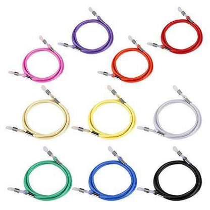 Brillenband 10er Set bunt – Kette für Lese- & Sonnenbrille