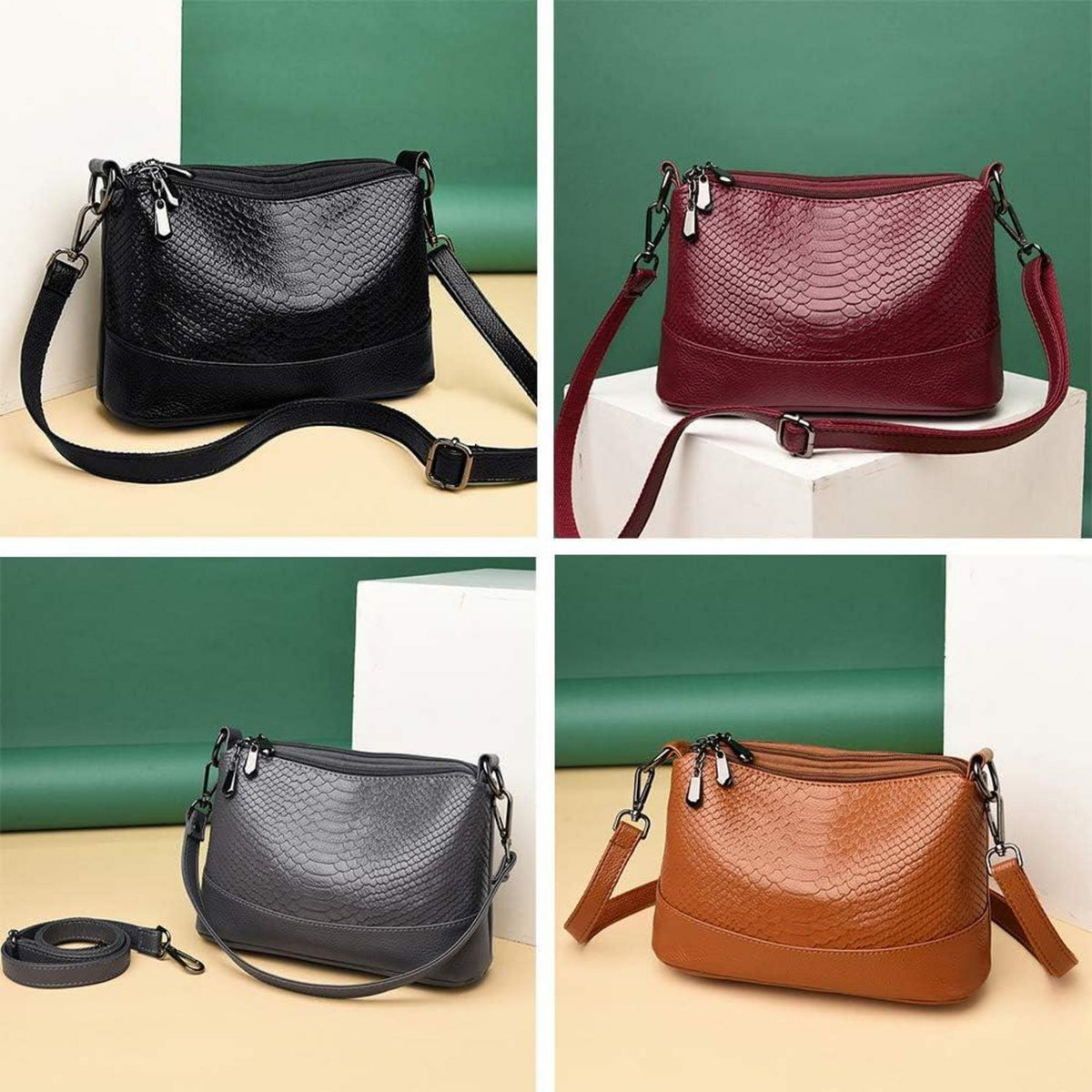 Coolives Damen Umhängetasche Hobo Schultertasche Handtasche Elegant EINWEG