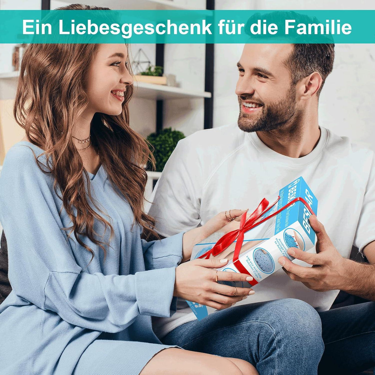 BESKAR Fußwäscher Massage Pad Anti-Rutsch Peeling Matte