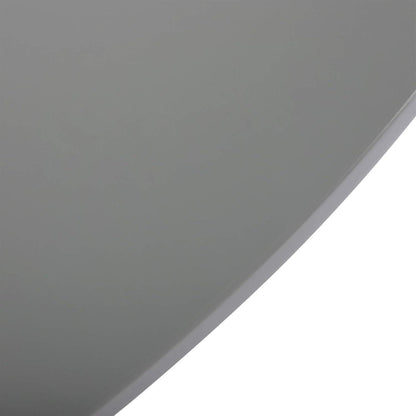 Moderner runder Esstisch Grau – 80cm Durchmesser