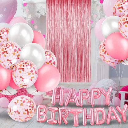 iZoeL Happy Birthday Party Deko Set Blau Jungen Mann Mädchen Frau