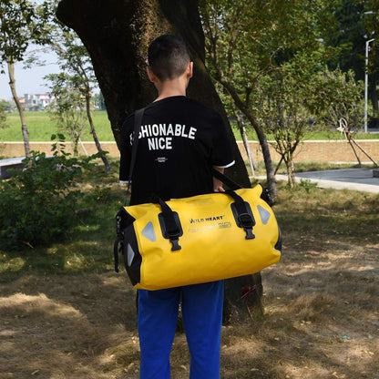 Wasserdichte Reisetasche 100L – Gelb für Boot, Motorrad & Co.