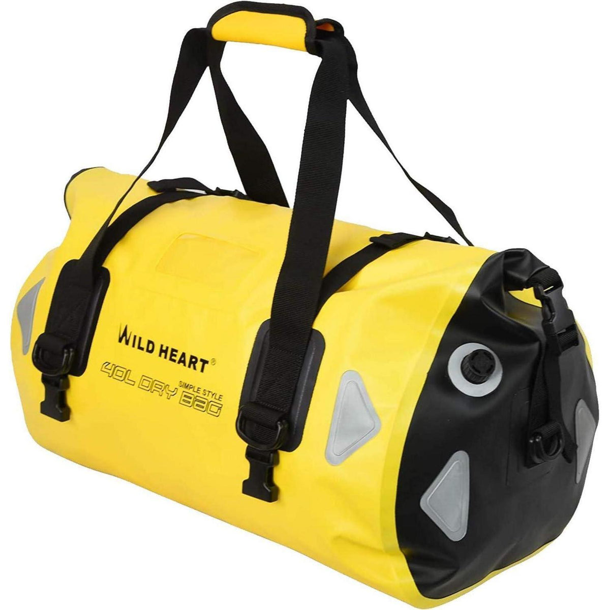 Wasserdichte Reisetasche 100L – Gelb für Boot, Motorrad & Co.