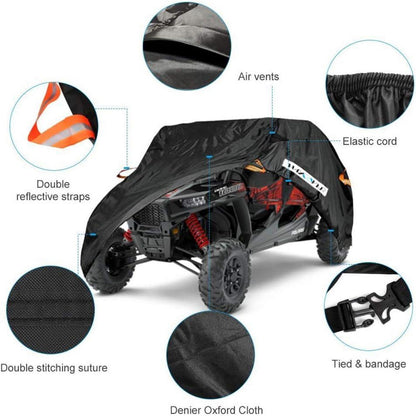 UTV-Abdeckung wasserdicht 300D Oxford für 4-6 Personen