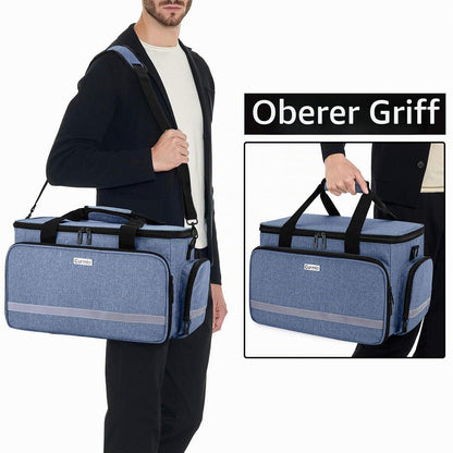 Tragbare Medizintasche mit Trennwänden – Erste Hilfe Set Tasche