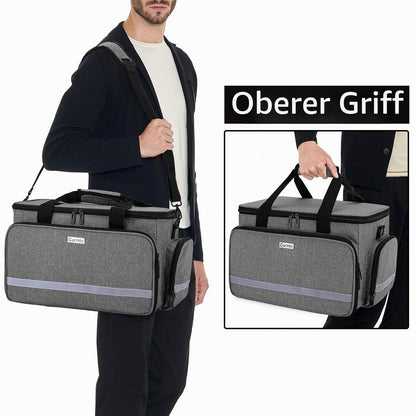 Tragbare Medizintasche für Erste Hilfe – Grau