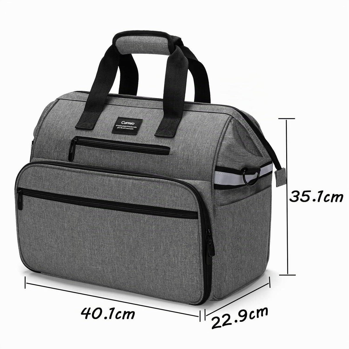 Erste-Hilfe-Tasche Grau – Medizinische Aufbewahrungstasche