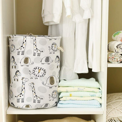 Faltbarer Wäschekorb Kinderzimmer – Giraffe Aufbewahrungskorb