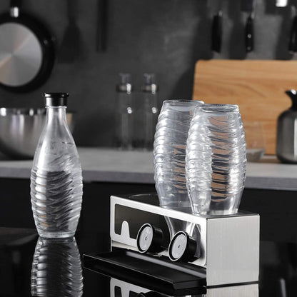 Flaschenhalter für SodaStream Premium Abtropfständer aus