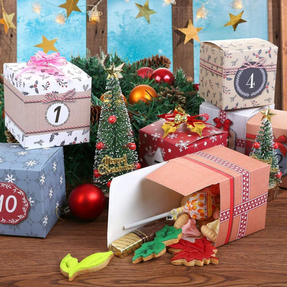 Adventskalender zum Befüllen Box 24 Weihnachtskalender