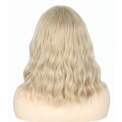 Blond Bob Locken Perücke Damen – Hitzebeständig & Cosplay-Ready