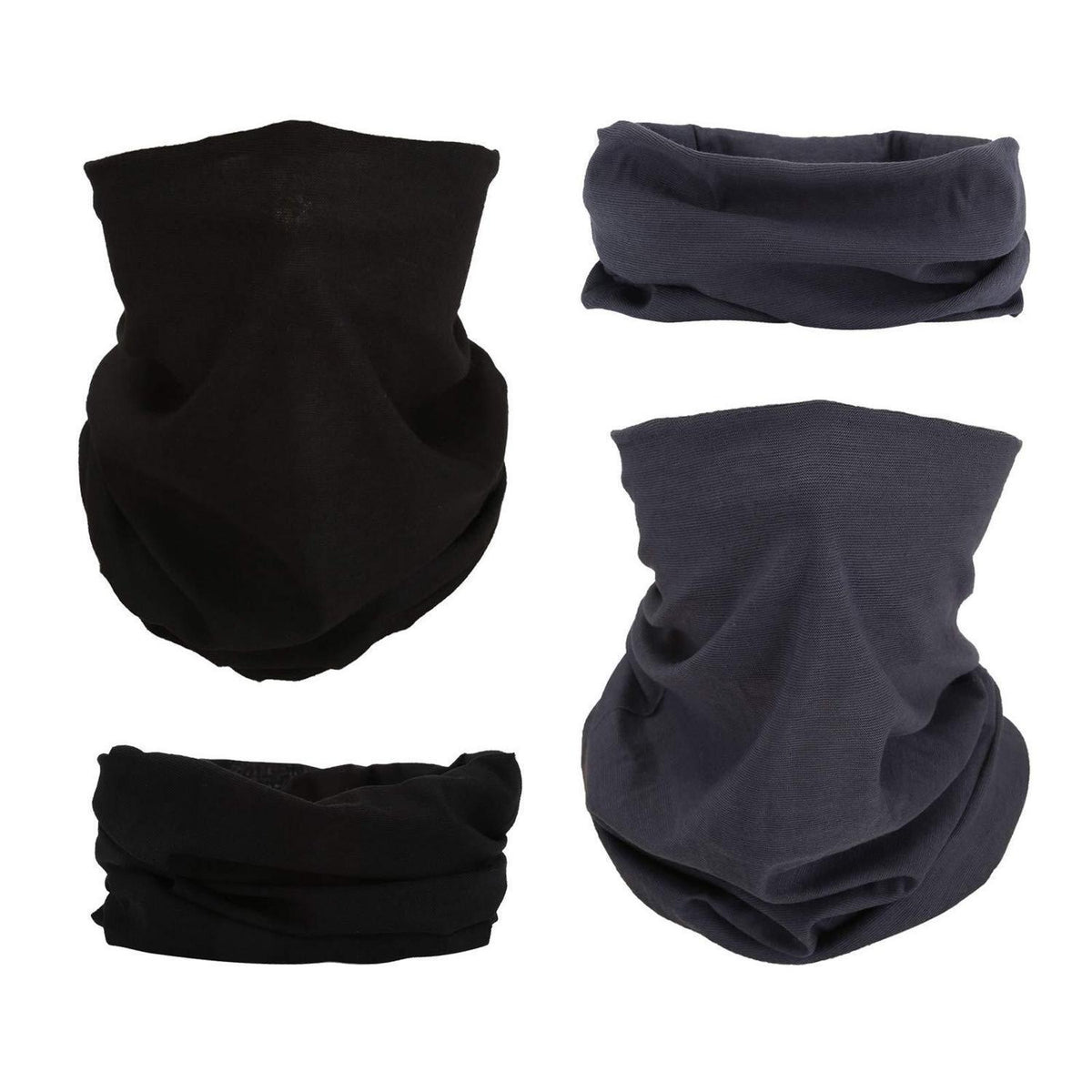 Multifunktionstuch Sport Sturmmaske Schwarz – Einheitsgröße