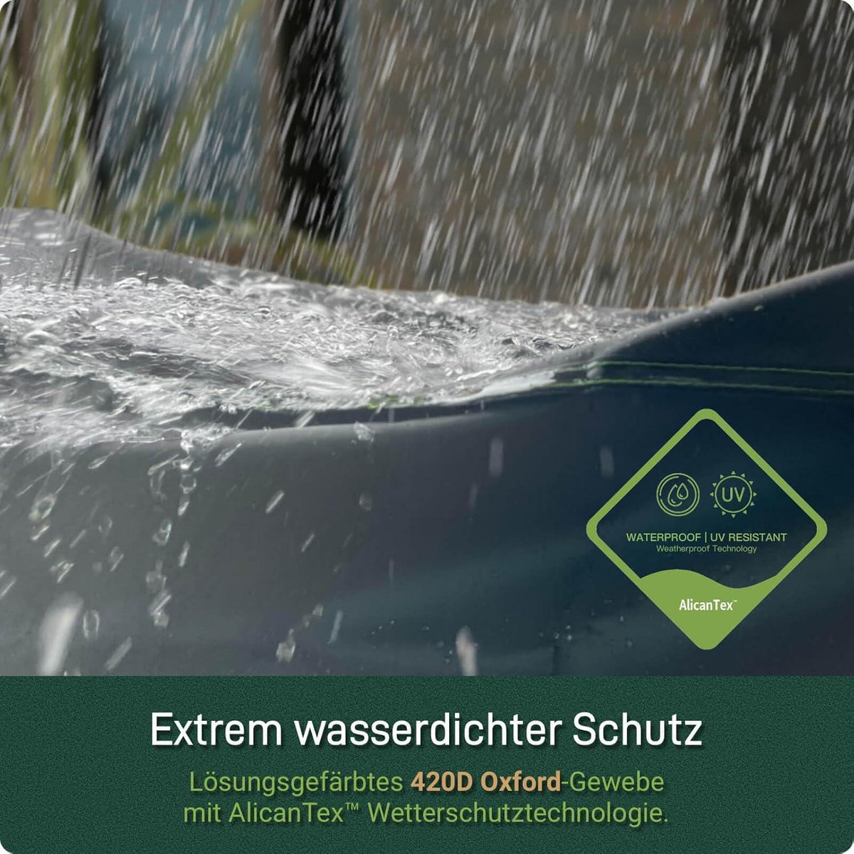 Gartenmöbel Abdeckplane 245x160x71cm | Winterfest & Wasserdicht