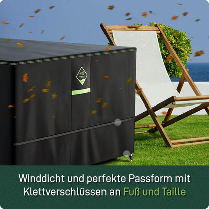 Gartenmöbel Abdeckplane 245x160x71cm | Winterfest & Wasserdicht