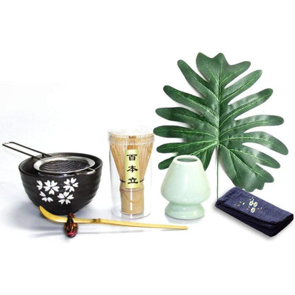 Japanisches Matcha Tee Set – 7-teilig für Teezeremonie