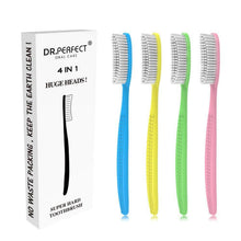 Extra Hard & Firm Whitening Teeth Zahnbürste 4er Set